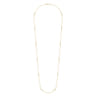 32 inch 14K Yellow Gold Bujukan Bead Station Necklace