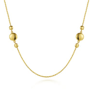 32 inch 14K Yellow Gold Necklace