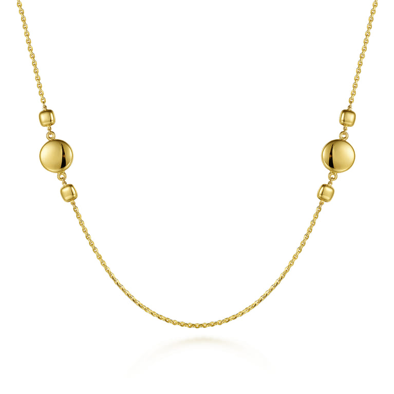 32 inch 14K Yellow Gold Necklace - Shot 1