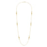 32 inch 14K Yellow Gold Station Necklace