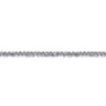 4mm 925 Sterling Silver Men's Solid Wheat Chain Bracelet 