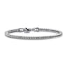 4mm 925 Sterling Silver Men's Solid Wheat Chain Bracelet 