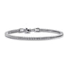 4mm 925 Sterling Silver Men's Solid Wheat Chain Bracelet