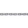 5.50mm 925 Sterling Silver Solid Faceted Chain Bracelet