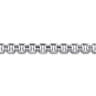 5mm 925 Sterling Silver Men's Solid Round Box Chain Bracelet