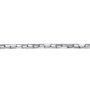 5mm 925 Sterling Solid Silver Men's Box Chain Bracelet