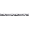 6.50mm 925 Sterling Silver Men's Hollow Figaro Link Chain Bracelet