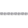6mm 925 Sterling Silver Men's Solid Chain Bracelet