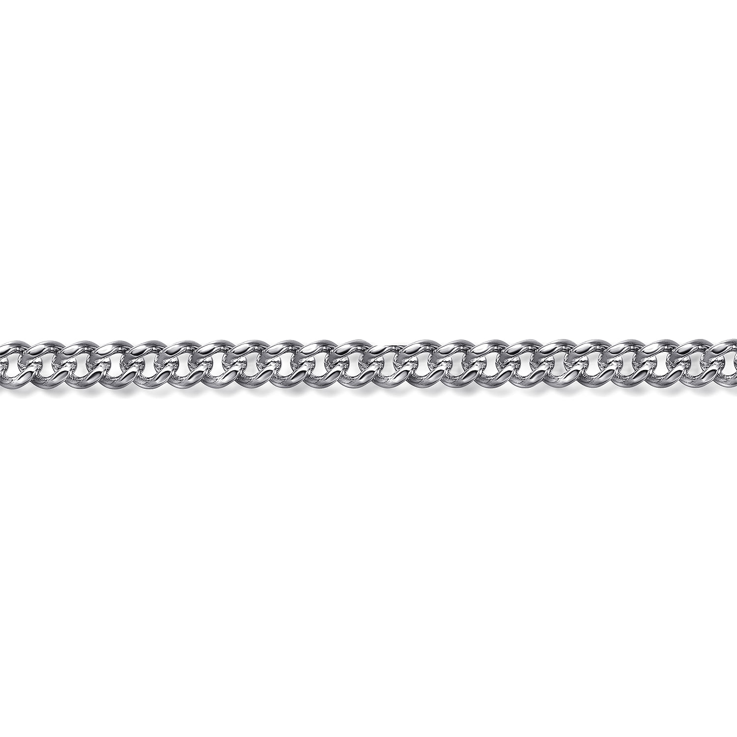 6mm 925 Sterling Silver Solid Mens Cuban Chain Bracelet