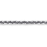 6mm 925 Sterling Silver Tubular Men's Solid Chain Bracelet