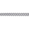 7mm 925 Sterling Silver Men's Solid Cuban Link Chain Bracelet