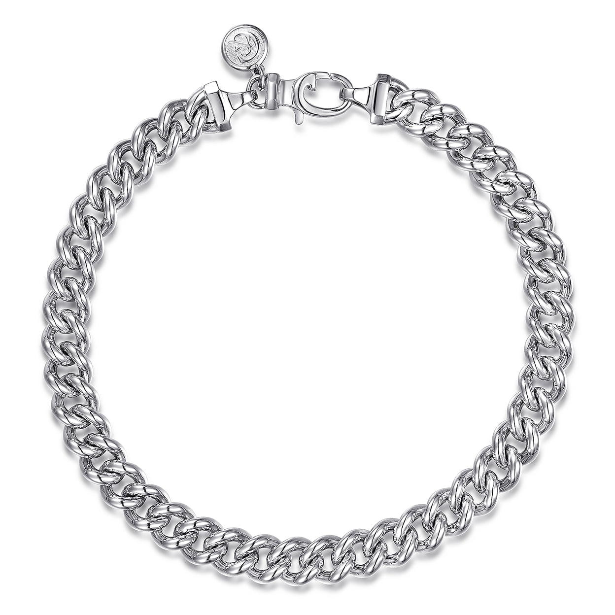7mm 925 Sterling Silver Men
