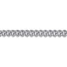 7mm 925 Sterling Silver Men's Solid Cuban Link Chain Bracelet