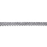 7mm 925 Sterling Silver Solid Mens Cuban Link Chain with Diamond Cut Bracelet