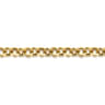 8 Inch 14K Yellow Gold Hollow Link Chain Bracelet
