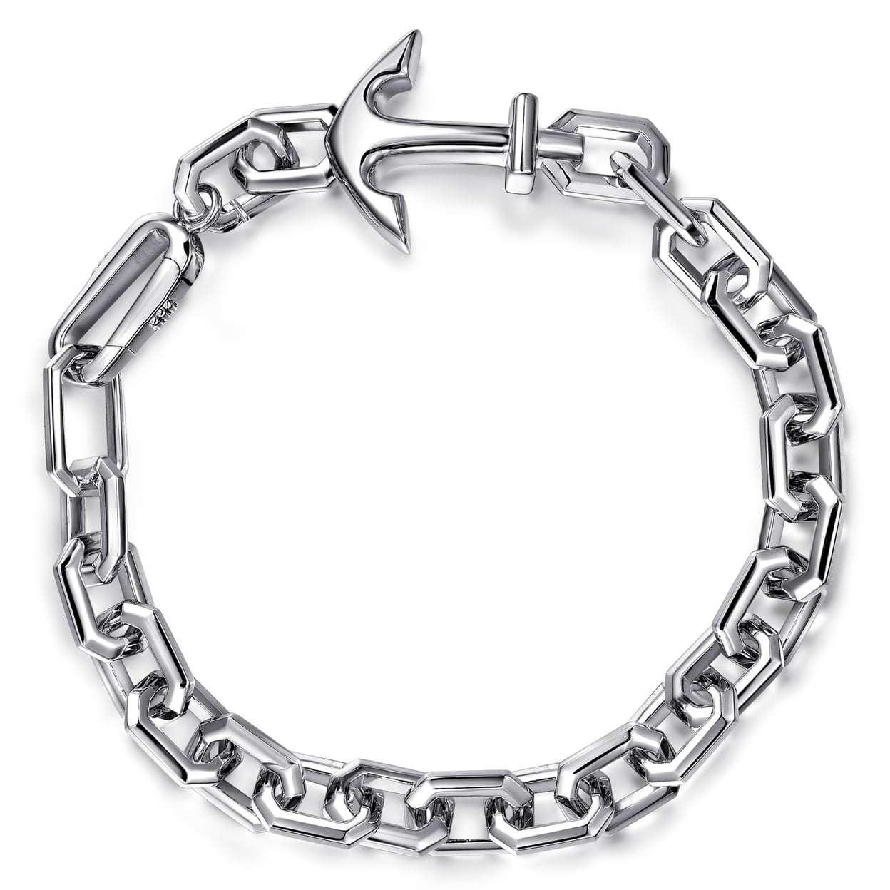 8mm 925 Sterling Silver Men