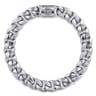 8mm 925 Sterling Silver Men's Solid Cuban Link Chain Bracelet