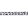 8mm 925 Sterling Silver Men's Solid Cuban Link Chain Bracelet
