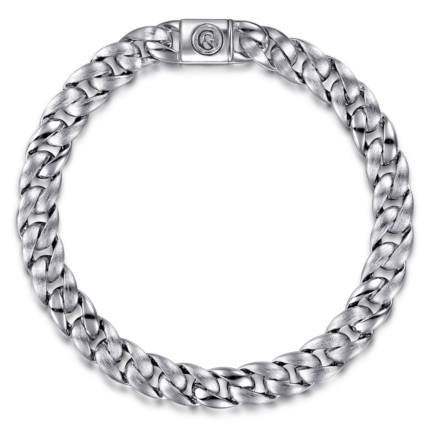 8mm 925 Sterling Silver Solid Cuban Link Chain Bracelet