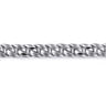 8mm 925 Sterling Silver Solid Cuban Link Chain Bracelet