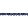 925 Sterling Silver 6mm Sodalite Beaded Bracelet