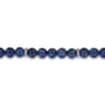925 Sterling Silver 6mm Sodalite Beaded Bracelet