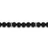 925 Sterling Silver 8mm Onyx Beaded Bracelet