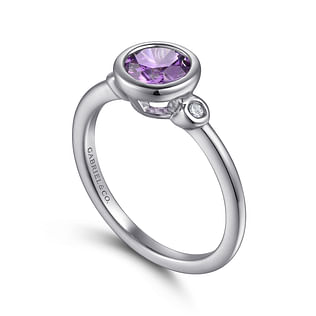 925-Sterling-Silver-Amethyst-and-Diamond-Ring3