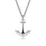 925 Sterling Silver Anchor Pendant