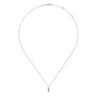 925 Sterling Silver Angel Wings Pendant Necklace