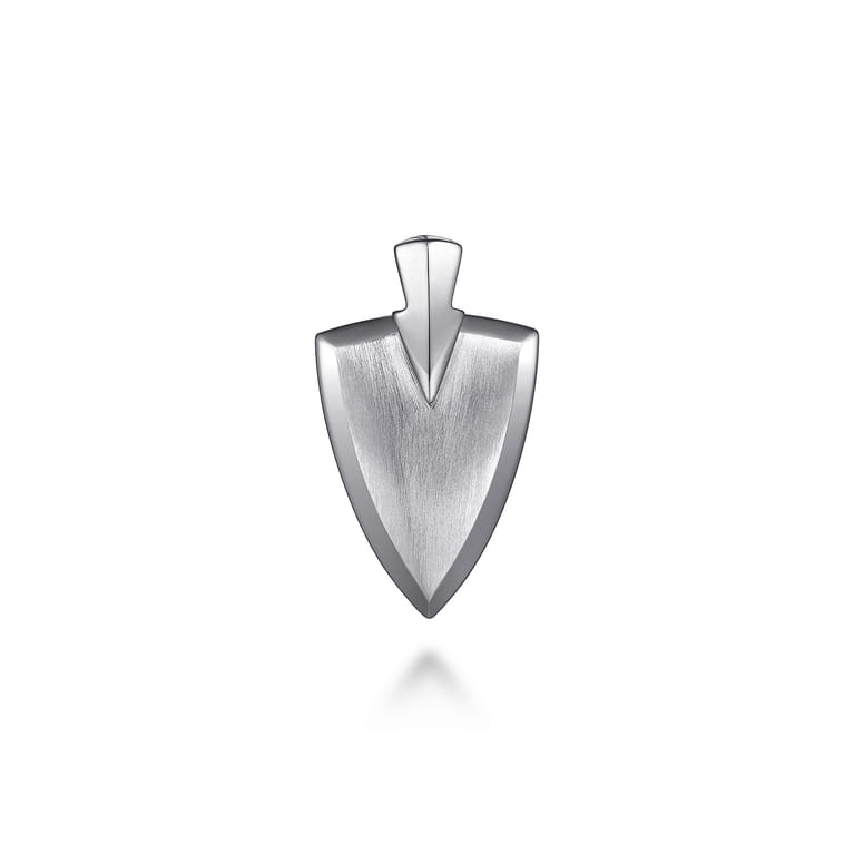 925 Sterling Silver Arrowhead Pendant - Shot 1