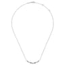 925 Sterling Silver Bar Pendant Necklace
