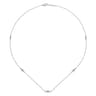 925 Sterling Silver Beaded Necklace