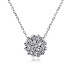 925 Sterling Silver Beaded Necklace
