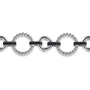 925-Sterling-Silver-Black-Spinel-Bujukan-Link-Tennis-Bracelet2