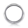 925 Sterling Silver Black Spinel Men's Fashion Ring