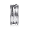 925 Sterling Silver Black Spinel Men's Fashion Ring