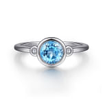 925-Sterling-Silver-Blue-Topaz-and-Diamond-Ring1