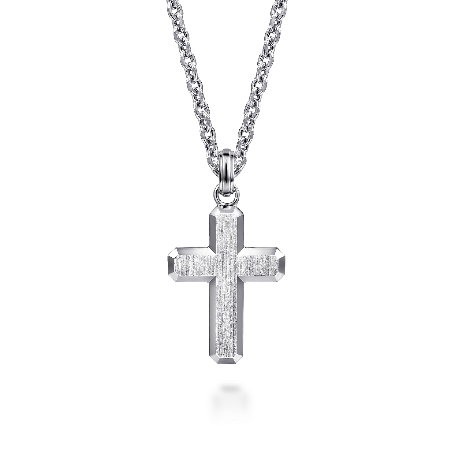 925-Sterling-Silver-Brushed-Cross-Pendant3