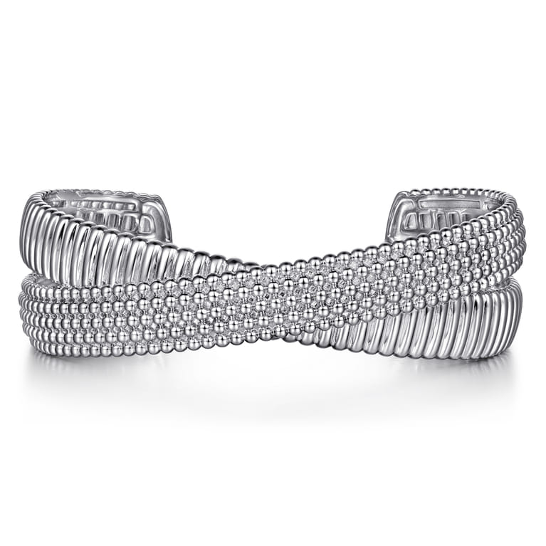 925 Sterling Silver Bujukan Bangle - Shot 1