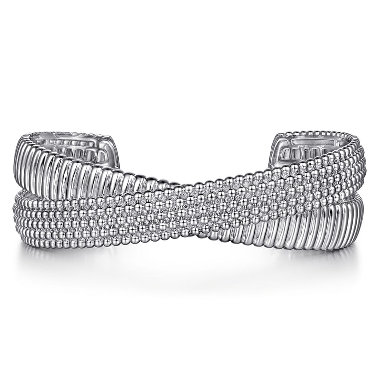 925 Sterling Silver Bujukan Bangle - Shot 1