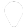 925 Sterling Silver Bujukan Bead Bar Necklace