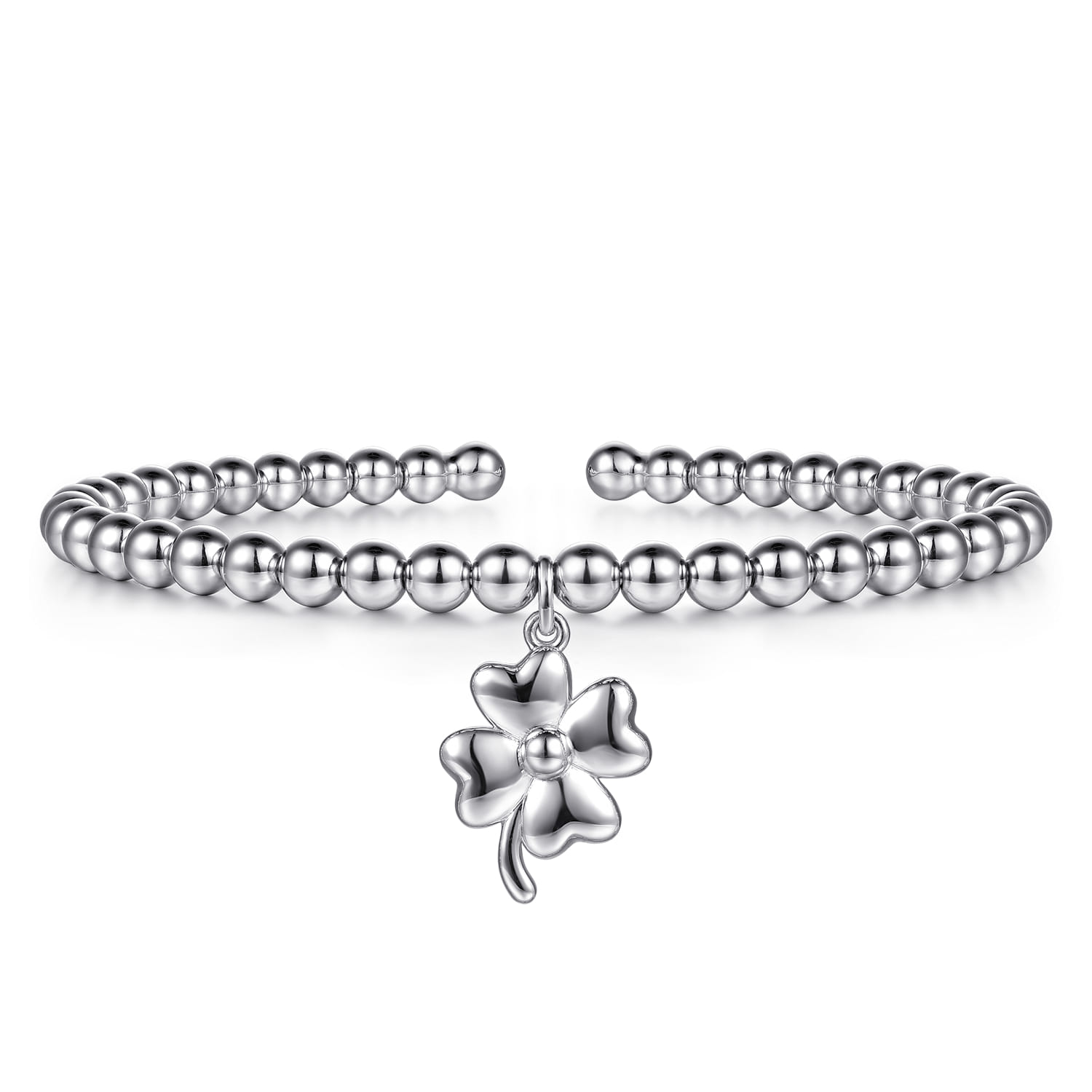925 Silver Bujukan Charm Bracelet. SKU: BG5449-57SVJJJ | Gabriel & Co.