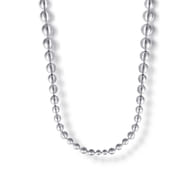 925 Sterling Silver Bujukan Beads Chain Necklace