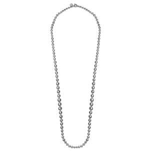 925 Sterling Silver Bujukan Beads Chain Necklace
