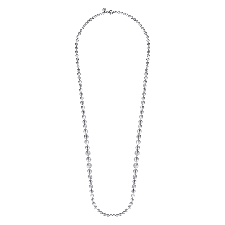 925 Sterling Silver Bujukan Beads Chain Necklace - Shot 2