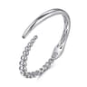 925 Sterling Silver Bujukan Bypass Bangle