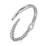 925 Sterling Silver Bujukan Bypass Bangle