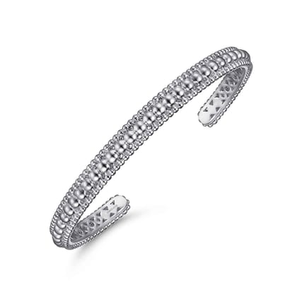 925 Sterling Silver Bujukan Cuff