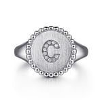 925-Sterling-Silver-Bujukan-Diamond-Initial-C-Signet-Ring1
